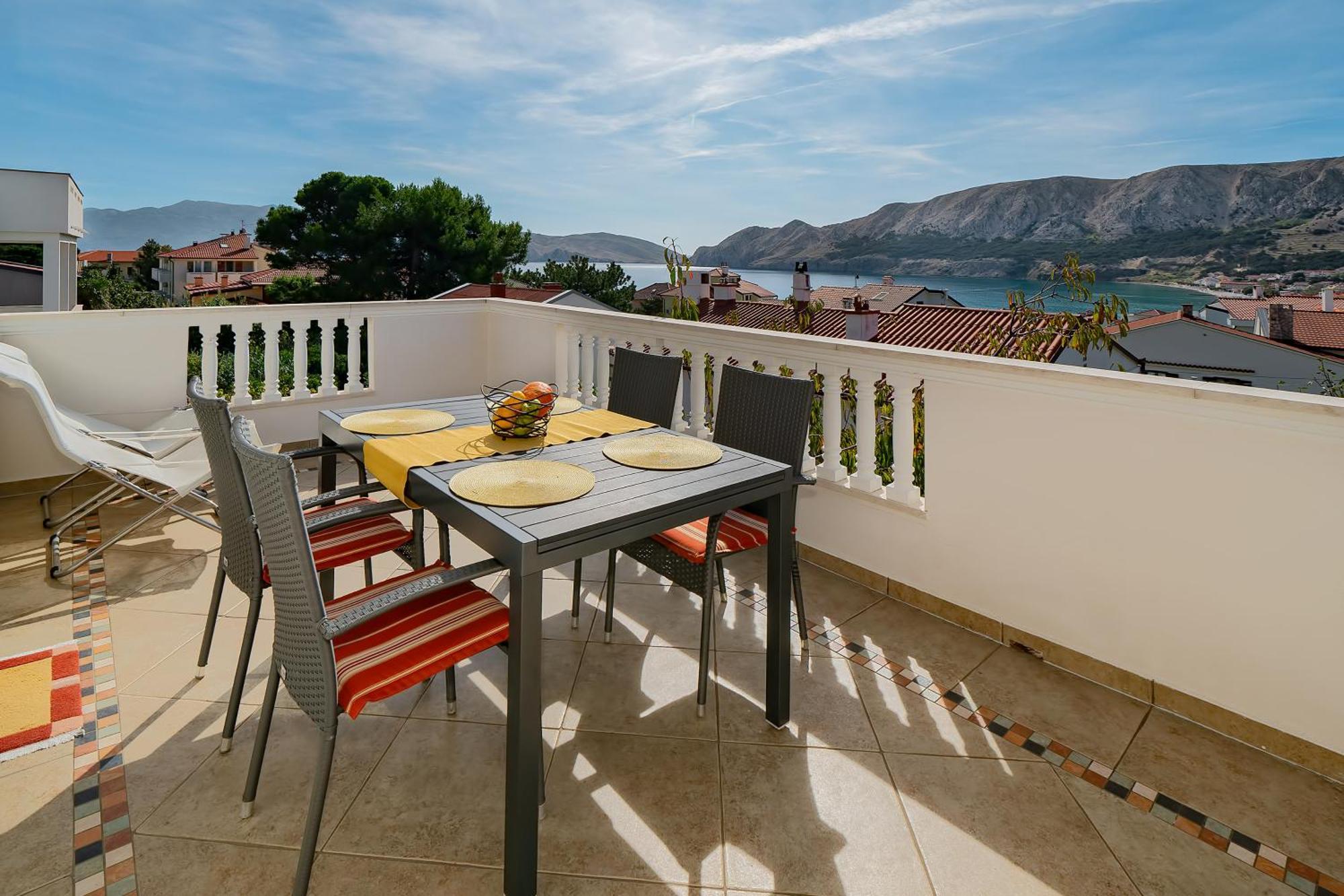 Apartments With Terrace Baška Chambre photo